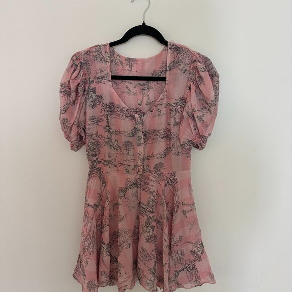 Love Shack Fancy Mini Dress - Picture 1 of 3